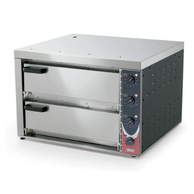 Horno eléctrico para pizzas de 2 gavetas VULCANO 2 CE 230 NM. 30400612