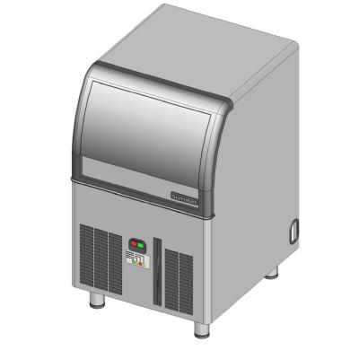 [ACL 86 AS] GOURMET ICE MAKER, AIR COOLED, LARGE CUBE, MAX DAILY PROD. 39 KG, STORAGE BIN CAP. 19 KG, VOLT 50